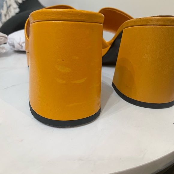 Simon Miller Stopper Platform Heel Sandals in Papaya Size 38 - Picture 11 of 16